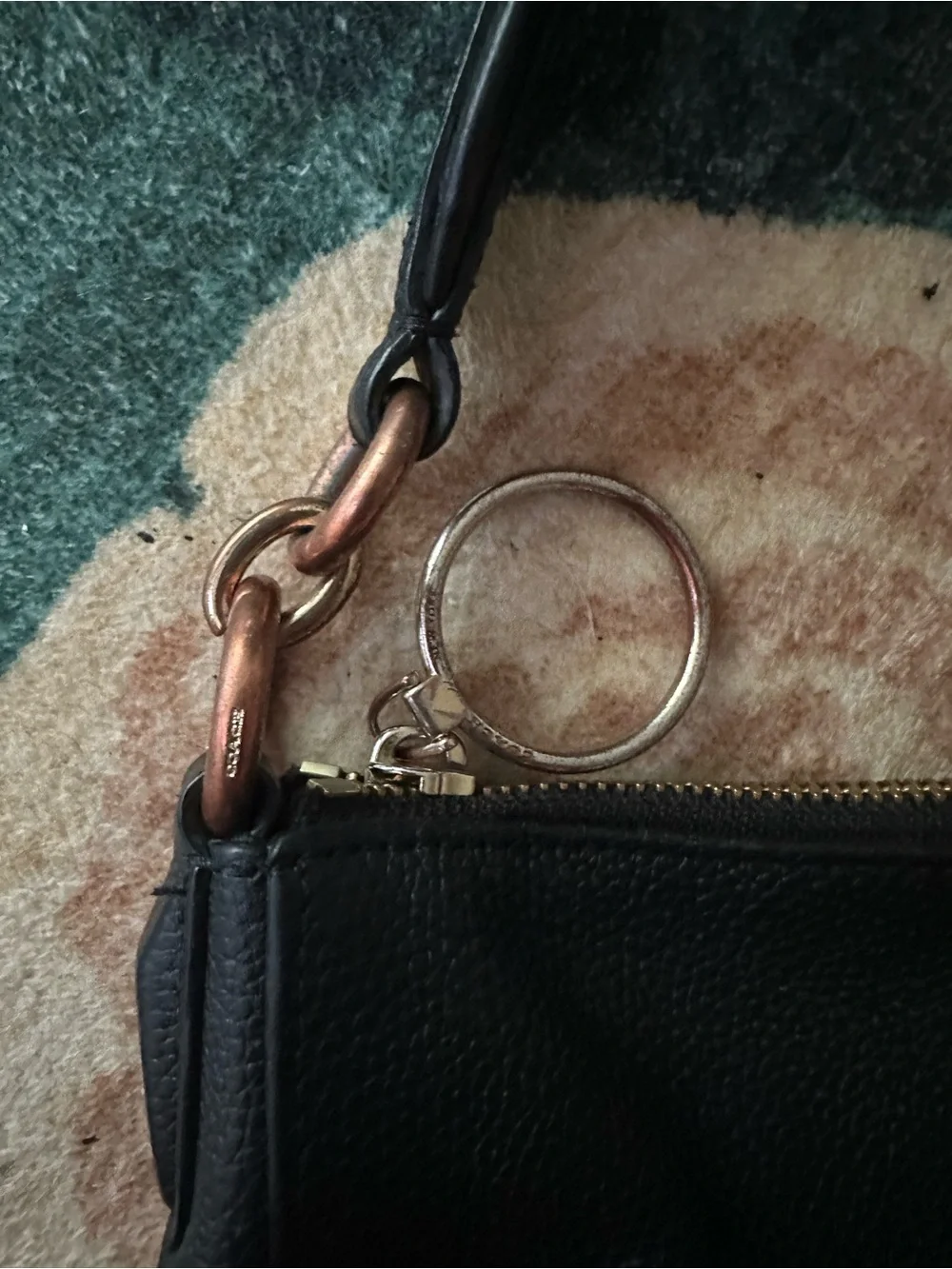 Coach Black Pebbled Leather Shoulder Bag | Sutton Hobo